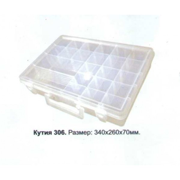 Кутия SE306 340х260х70 с дръжка(12 бр) Кутия SE306 340х260х70 с дръжка(12 бр)