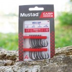 Куки Mustad 60550AP-TX XV2 Carp Wide Gap Hook, 12бр.