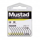 Куки Mustad MU11 Feeder Black Nickel, 10бр.
