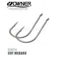 Куки Owner Cut Mebaru White 50674