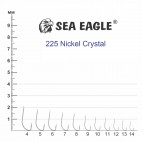 Куки с повод Sea Eagle 225N, (10 бр.) Куки с повод Sea Eagle 225N, (10 бр.)