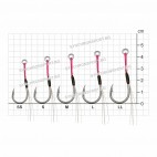 Куки XESTA Shore Jigging Assist Single Medium (3бр.) Куки XESTA Shore Jigging Assist Single Medium (3бр.)