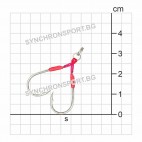 Куки XESTA Super Short Assist Double (2бр.) Куки XESTA Super Short Assist Double (2бр.)