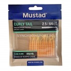 Силиконов червей MUSTAD Curly Tail Micro Finesse Bait AJW-CTM 6.4см (12бр.)