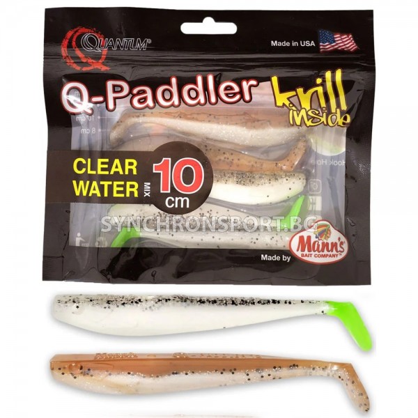 Силиконова рибка Quantum Q Paddler Power Packs UV - Salt and Pepper и Sand Goby Силиконова рибка Quantum Q Paddler Power Packs UV - Salt and Pepper и Sand Goby
