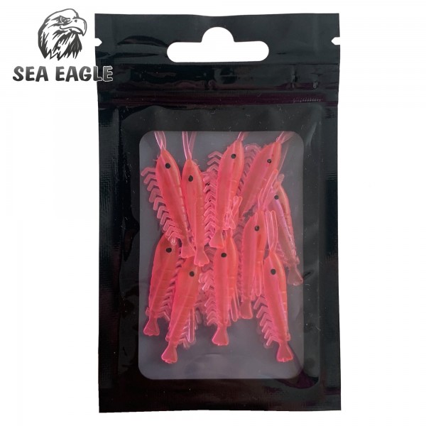 Силиконова скарида Sea Eagle 3.6 cm, 10бр. - 004