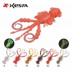 Силикон XESTA Creepy Hog 2.5in 6.3см, 5 броя Силикон XESTA Creepy Hog 2.5in 6.3см, 5 броя