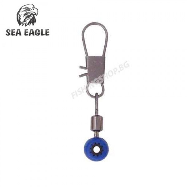 Вирбел с водач и карабинка Sea Eagle 5011Bl, 6 бр.