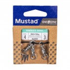 Вирбел Mustad DLSS02 Stainless Steel със сачмен лагер Вирбел Mustad DLSS02 Stainless Steel със сачмен лагер