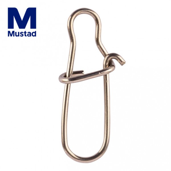 Карабинка Mustad DLT09 Duo Lock Snap, 10бр.