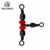 Троен вирбел с мънисто Sea Eagle 1706Bl, 5-8 бр.