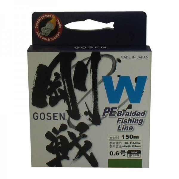 Плетено Влакно Gosen-W 4ply Green 150m