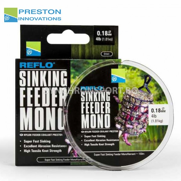Влакно Preston Innovations Reflo Sinking Feeder Mono 150 m