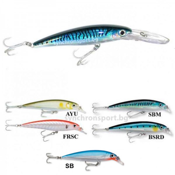 Воблер Rapala SXR10 - X-Rap Saltwater BSRD