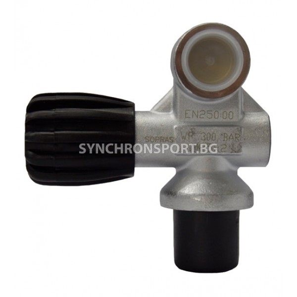 Кран за бутилка M25x2, 300bar DIN