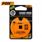 Монтаж FOX Edges Chod Rigs Standard Barbless, #8B Монтаж FOX Edges Chod Rigs Standard Barbless, #8B