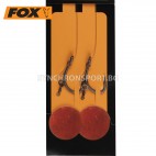 Монтаж FOX Curve Short Flouro D-rig 20lb, #4 Монтаж FOX Curve Short Flouro D-rig 20lb, #4