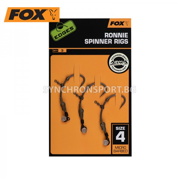 Монтаж FOX Edges Ronnie Spinner Rig