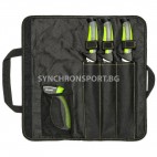 Комплект Mustad MT102 Premium Knife Kit, ножове 3 броя с точило Комплект Mustad MT102 Premium Knife Kit, ножове 3 броя с точило