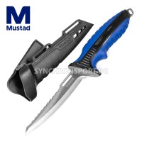 Нож Mustad MT-135-24 5" Stainless Steel Bait Knife (12.7 см)