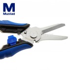 Клещи Mustad MTS-055-HD 5.5" Spring Assist Scissors Клещи Mustad MTS-055-HD 5.5" Spring Assist Scissors