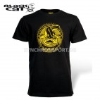 Тениска Black Cat Established Collection, черна Тениска Black Cat Established Collection, черна