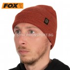 Шапка Fox Burnt Orange Beanie Hat, зимна Шапка Fox Burnt Orange Beanie Hat, зимна