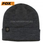 Шапка Fox Charcoal Beanie Hat Grey, зимна Шапка Fox Charcoal Beanie Hat Grey, зимна