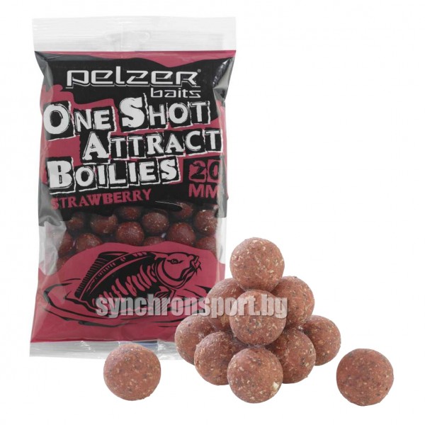Протеинови топчета Pelzer One Shot Attract Boilies, 20 мм
