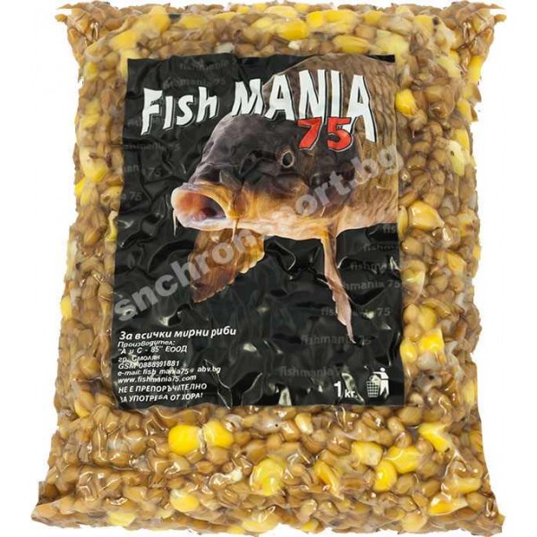 Царевица и жито Fishmania 75 (1 кг)