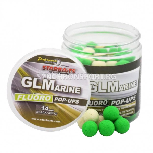 Плуващи топчета Starbaits GLMarine Fluoro 14mm 80gr